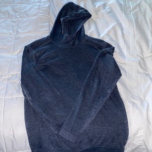 Lululemon Pullover with Scuba Hood Medium Blue